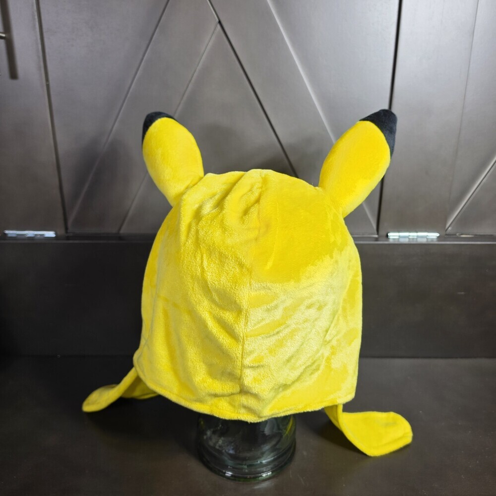 Pokémon Pikachu Beanie Costume Head Piece Hat Youth One Size - Picture 3 of 8